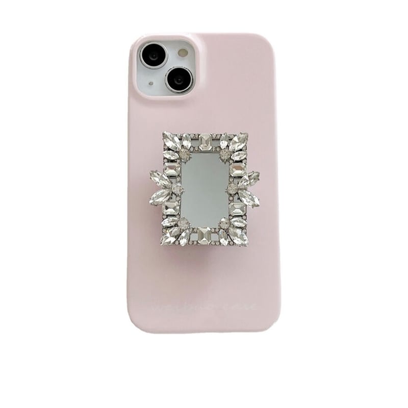 スマホグリップ　ピンクグレープフルーツ　新品未使用 ビジュースマホグリップ | select shop Ruban