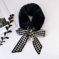 千鳥柄 ファーティペット