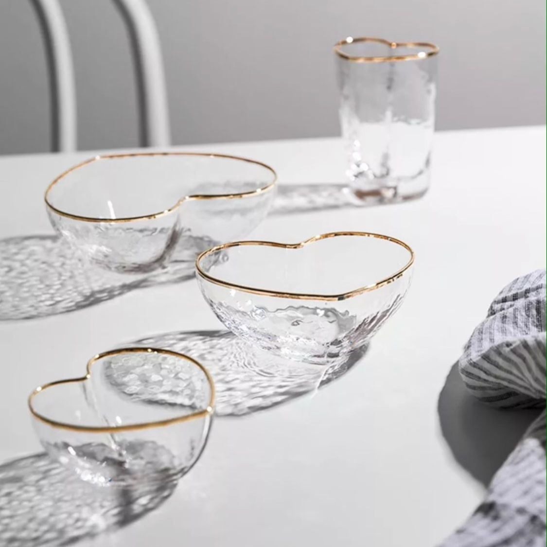 ハート型ガラスボウル【Ssize】 | select shop Ruban