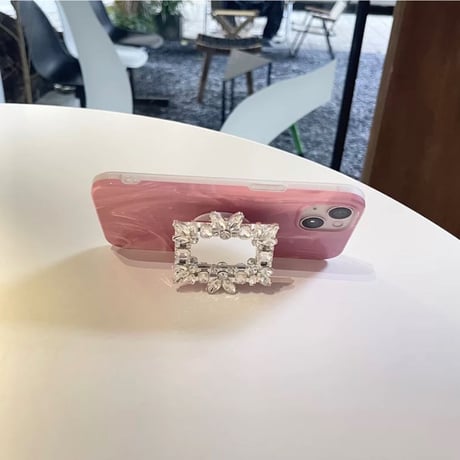 スクエアビジュースマホグリップ