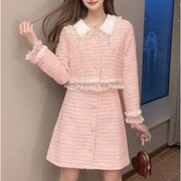 ピンクツイードセットアップ