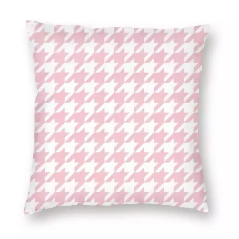 予約商品】千鳥柄クッションカバー 【PINK】 | select shop Ruban 予約商品】千鳥柄クッションカバー 【PINK】 | select shop Ruban