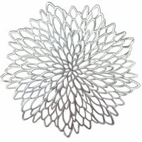 フラワーランチョンマット【silver】