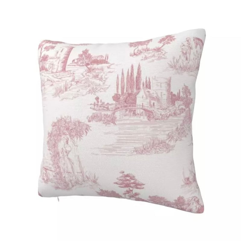 予約商品】トワルドジュイ柄 クッションカバー | select shop Ruban