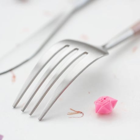cutlery  4set 【pink silver】