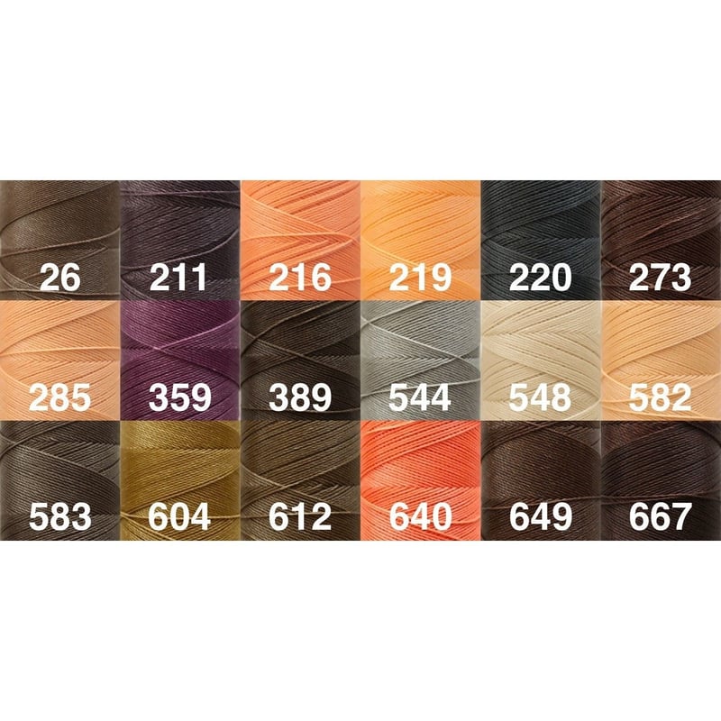 まとめて割対象◎】Linhasita社製ワックスコード 0.75mm ☆長さ 210m