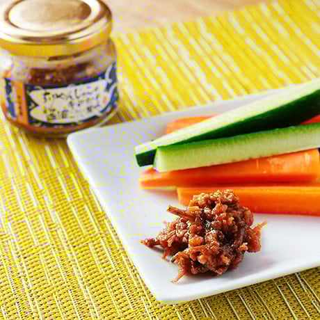 ちりめんじゃこの辛み炒め醤油こうじ風味【うま味調味料無添加】【ご飯のお供】