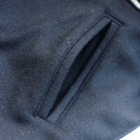 VARSITY JACKET  [BLACK]