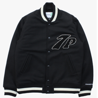 VARSITY JACKET  [BLACK]