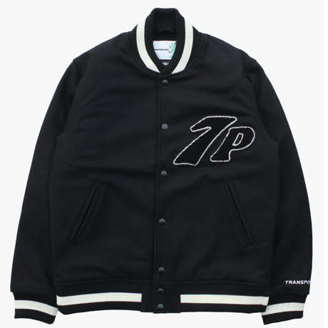 VARSITY JACKET  [BLACK]
