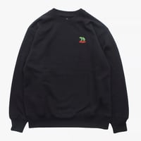 Frog Embroidery Sweat(ブラック)