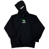 FROG HOODIE  (BLACK)