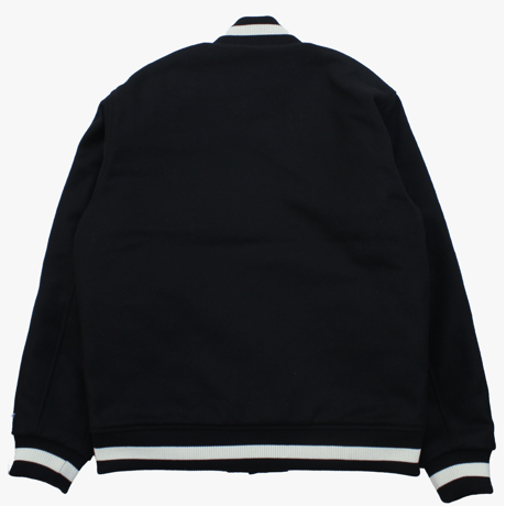 VARSITY JACKET  [BLACK]