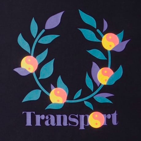 TRANSPORT X SAYHELLO TEE (BLACK）
