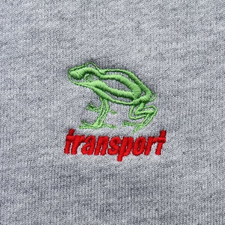 Frog Embroidery Sweat(グレー)