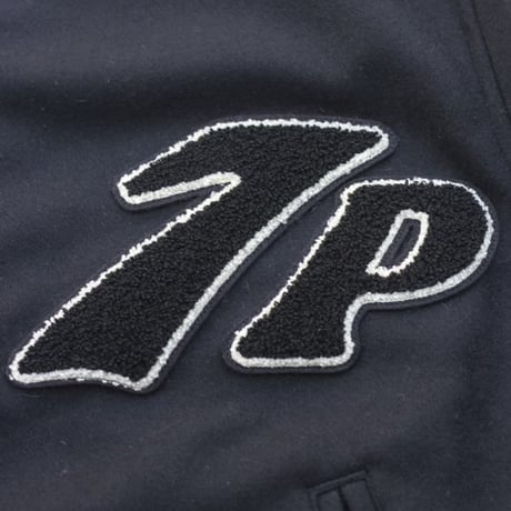 VARSITY JACKET  [BLACK]
