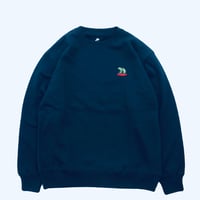 Frog Embroidery Sweat(ネイビー)