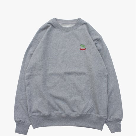 Frog Embroidery Sweat(グレー)