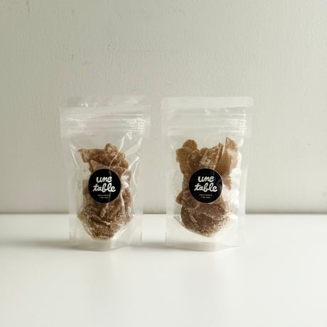 新生姜の砂糖漬け　30g