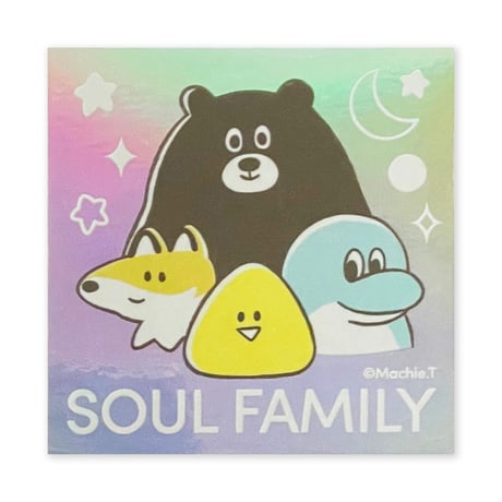 ホログラムステッカー SOUL FAMILY