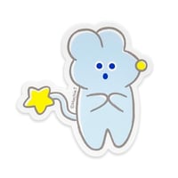 ダイカットステッカー ねずくん
