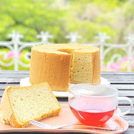 【健康薬膳】特別栽培米粉のシフォンケーキ