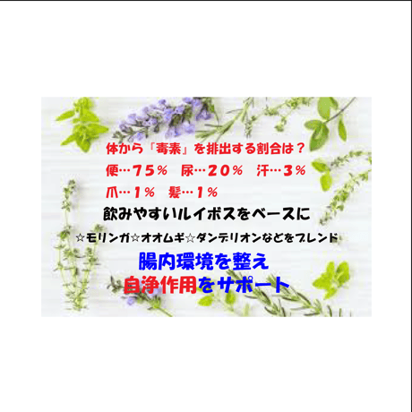 【NY流飲むエステ】溜めないスッキリブレンド