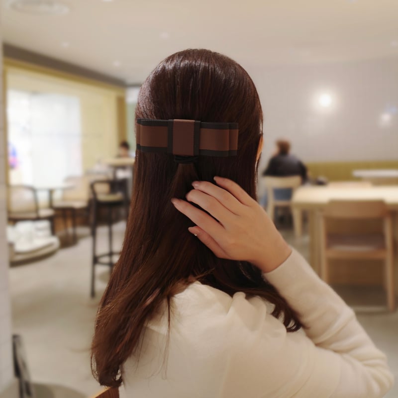 【専用】BIG RIBBON BARRETTE（1週間限定出品！） big ribbon barrette – idem