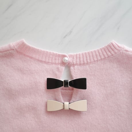 mini ribbon barrette