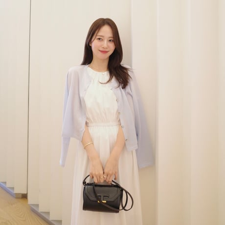 【6/4~再受注予約】macaron sheer cardigan