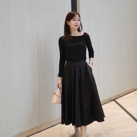 oneshoulder shirring cutsew