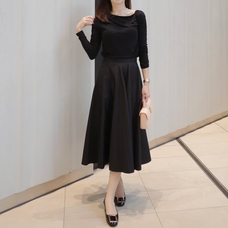 oneshoulder shirring cutsew