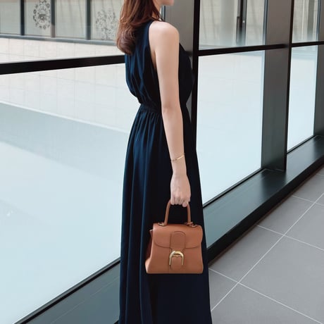 halter neck long op