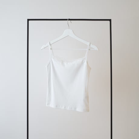 【10/15~再受注予約】front lace camisole