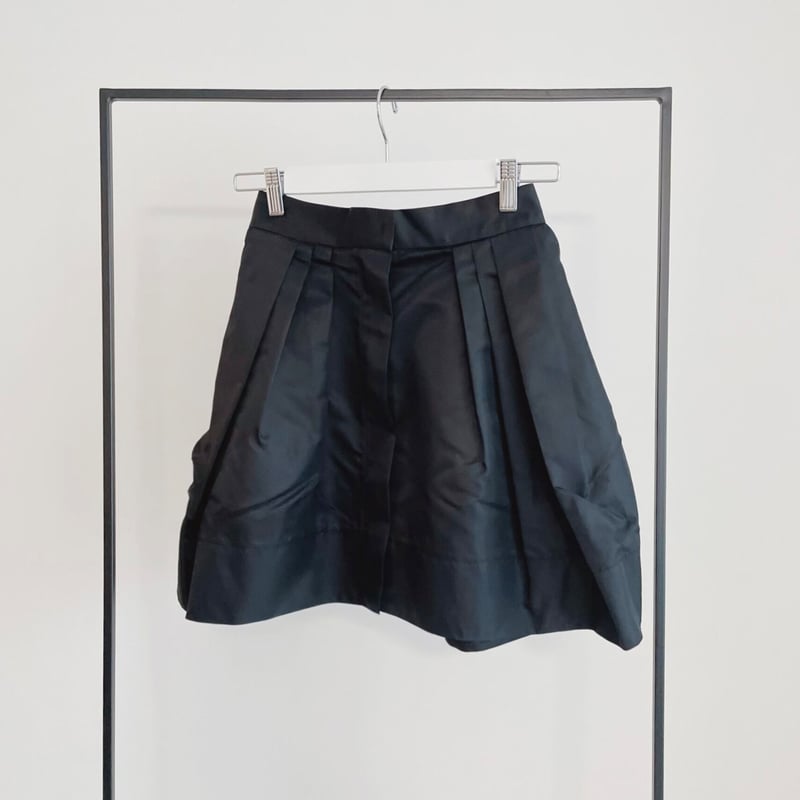cocoon mini skirt | ENEU