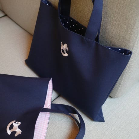 mokuba tote bag