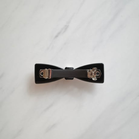 mini ribbon barrette