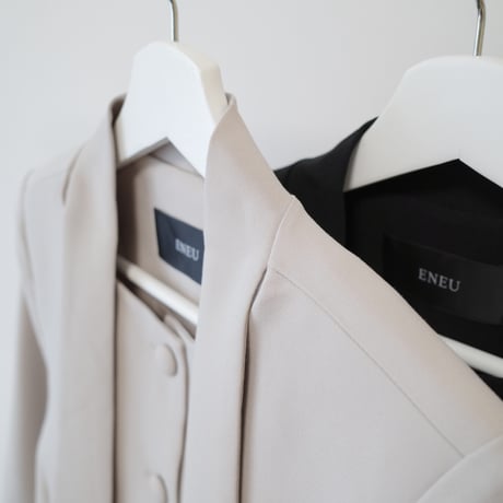 【9/17~再受注予約】bowtie peplum button jacket