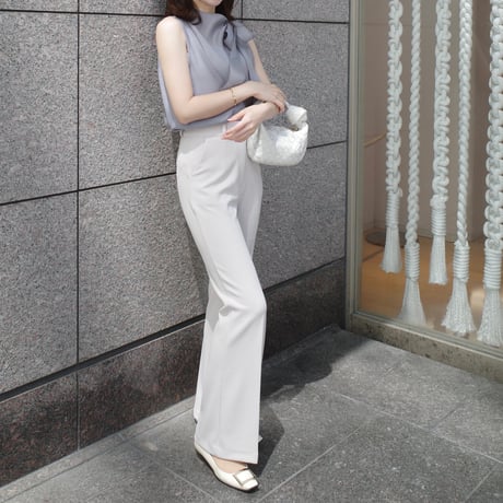 【6/4~再受注予約】ribbon sheer blouse