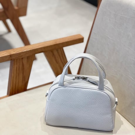 leather mini square bag