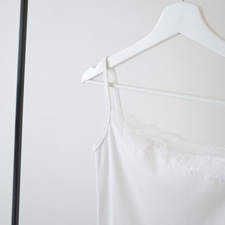 【10/15~再受注予約】front lace camisole