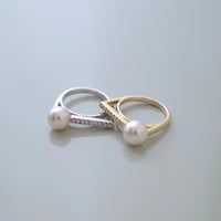 【6/22再入荷】 knock pearl ring