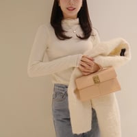 point sheer highneck cutsew