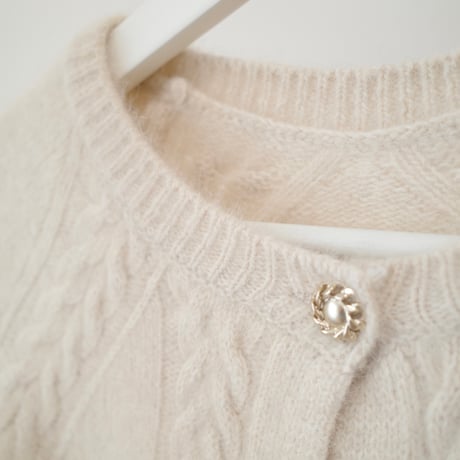 raccoon mix cardigan