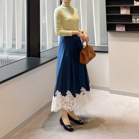 sheer turtleneck cutsew