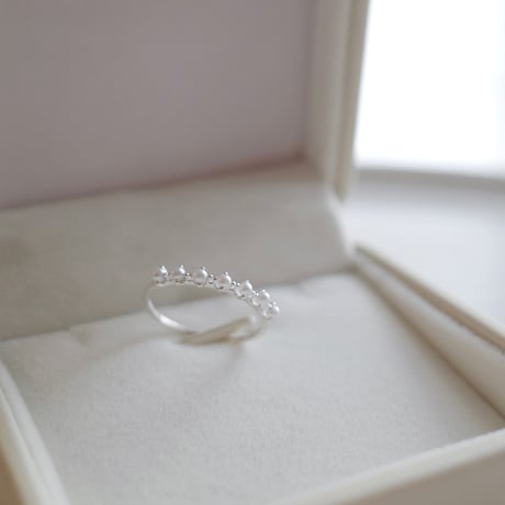 【5/25再入荷】layered mimi pearl ring