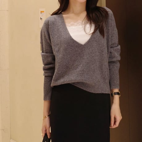 【10/15~再受注予約】front lace camisole