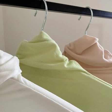 sheer turtleneck cutsew