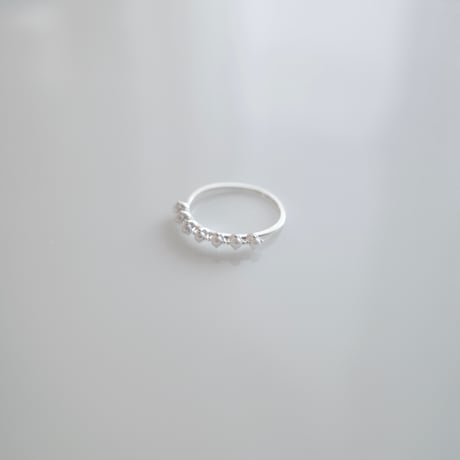 【5/25再入荷】layered mimi pearl ring