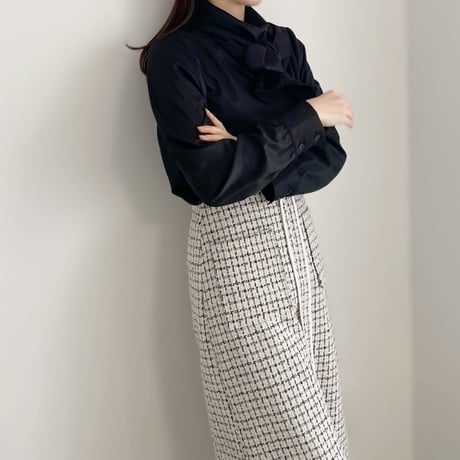 side bowtie blouse